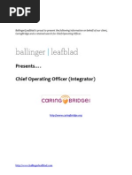 Download Executive Position Profile-COO-CaringBridge by Lars Leafblad SN234980029 doc pdf