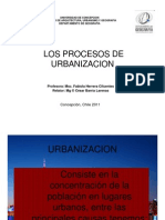 Procesos de Urbanizacion Udec