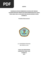 Download Hubungan Antara Pemberian ASI Eksklusif Dengan Kejadian ISPA Pada Anak Usia 6-24 Bulan Di Kelurahan Kedung Cowek Surabaya by Laura Pauline Kosasih SN234984157 doc pdf