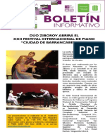 DÚO ZIBOROV ABRIRÁ EL  XXII FESTIVAL INTERNACIONAL DE PIANO  “CIUDAD DE BARRANCABERMEJA”