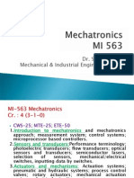 208815380 1 Introduction Mechatronics