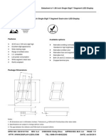 LD18011ABRG Series - 1.8'' Dual Color LED Display