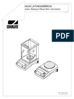 Manual Ohaus Adventurer