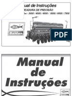 Manual de instruções semeadora SOLOGRAFIC Speed Box