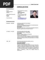 Curriculum Romulo Encinas