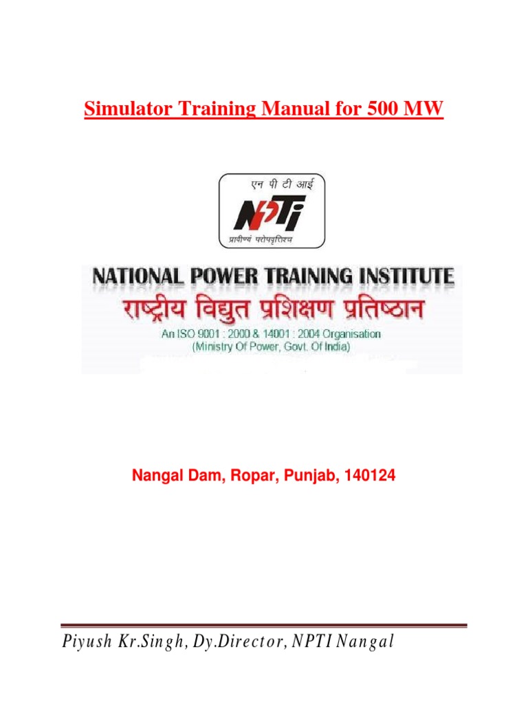 Npti Training Manual | PDF | Pump | Valve