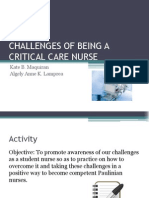 Challenges of Being A Critical Care Nurse