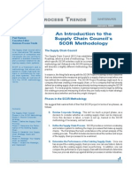 An Introduction To The Supply Chain Council's SCOR Methodology