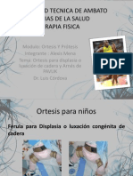 ORTESIS PARA DISPLASIA DE CADERA