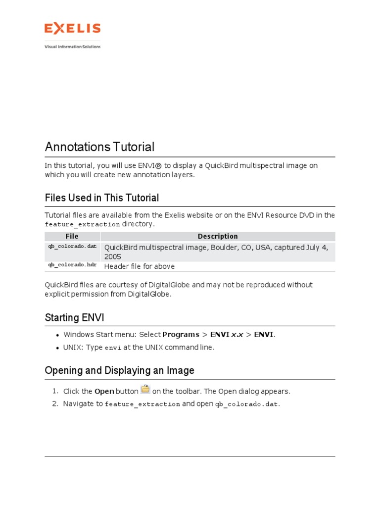 Photo Annotation Tutorial Examples – MQNCEM