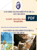 Mandamientos de La Ley de Dios