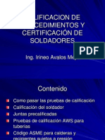 3 Calificaciondeprocedimientosycertificacindesoldadores 090310093158 Phpapp01