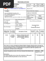 Proforma Invoice For Kampala 2.12.09