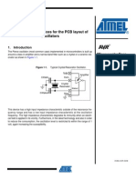 AVR Best Practices For The PCB Layout of Oscillators