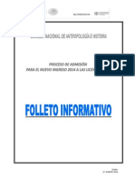 ENAH - Folleto Informativo