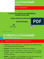 O Ciclo Da Gestão de Emergência - Nfpa 1600