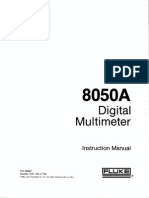 Fluke 8050a Manual