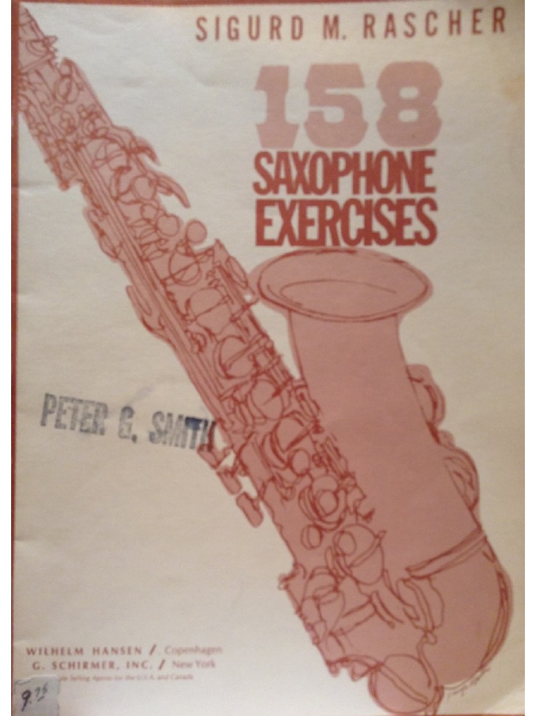 158 Sigurd Rascher Saxophone Exercises | PDF | Foreign Language Studies