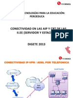 Conectividad en Las Aip y CRT de Las II - Ee (Servidor y Estaciones) (In 2.3)