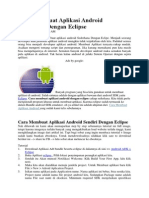 Download Cara Membuat Aplikasi Android Sederhana Dengan Eclipse by Plhgeo Belajar SN235039594 doc pdf