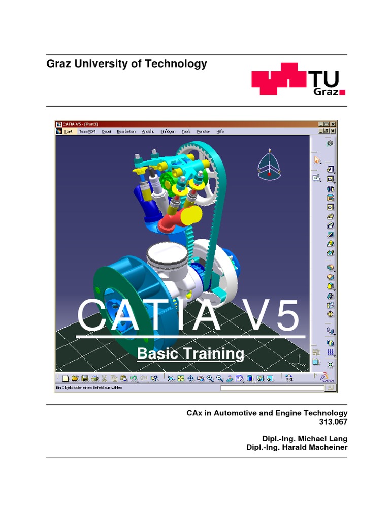 Catia v5 Basic Training | PDF | Button (Computing) | Software