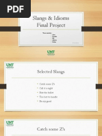 Download Presentations about English Slang by Lisa Jeon SN235041355 doc pdf