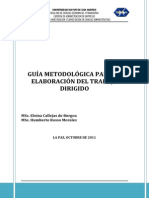 Iicca Guia Metodologica Para Elaboracion Trabajo Dirigido 2012