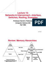 Networks & Interconnect-Interface, Switches, Routing, Examples