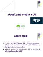 Politica de mediu