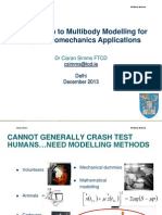 II-7 Simms Multibody Modelling For Impact Biomechanics Delhi 2013