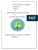 modern theories of international trade