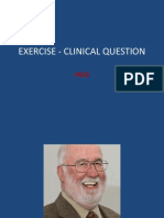 Exercise Clinical Question