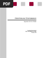 Universign Guide 6.10