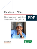 Dr. Arun L Naik - Neurosurgeon and Spine Surgeon in Bangalore