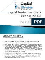 Capital Stroke Daily Trading Performance