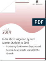 India Micro Irrigation System Market Outlook To 2018