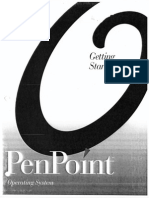 PenPoint92g Getting Started With PenPoint Version 1.0