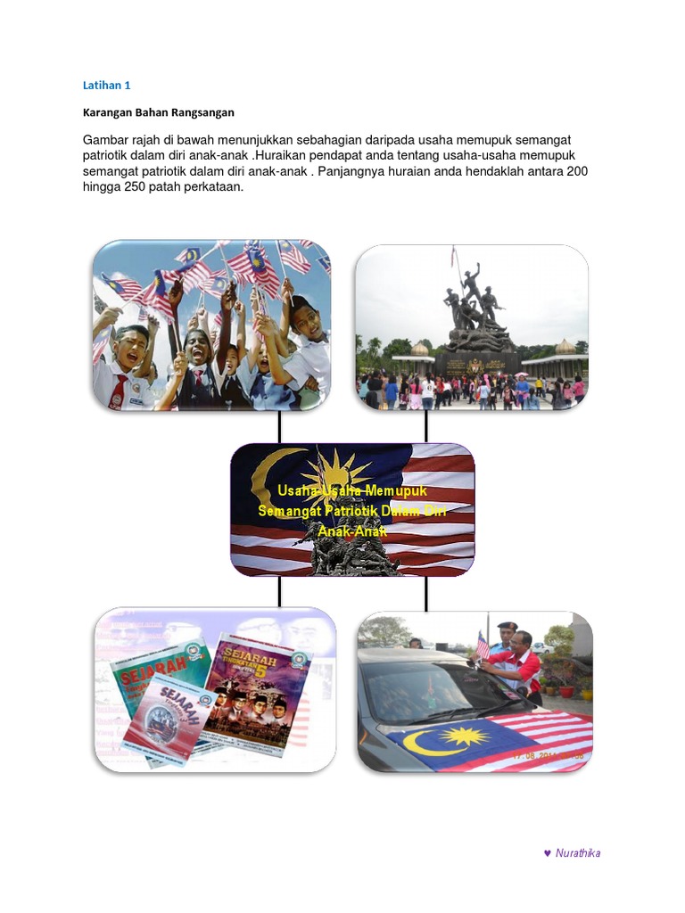 Usaha Usaha Memupuk Semangat Patriotik Dalam Diri Anak Anak