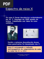 Espectro Raio x
