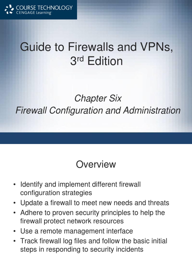 Firewall Configuration Strategies Guide | PDF | Virtual Private Network ...