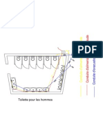 Toilette Evacuation+alimentation-Model