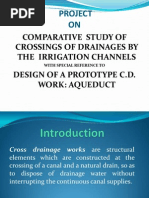 Download ppt on design of a aqueduct- cross drainage work by Shibani Patel SN235079814 doc pdf