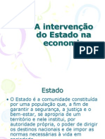 S11-A Intervenção Do Estado Na Economia