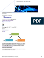 Exemplo de MVC Com PHP e Outros Padrões de Projeto