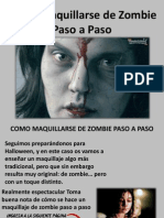 Como Maquillarse de Zombie Paso a Paso