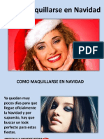 Como Maquillarse en Navidad