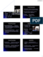 Conceptos de tanatología y etapas de la muerte