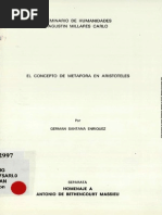 Metáfora Aristóteles