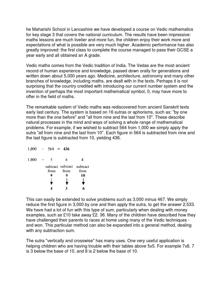 printable vedic maths worksheets pdf shortcut math vedic addition