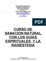 CURSO DE SANACION NATURAL CON LOS GUIAS ESPIRITUALES Y LA RADIESTESIA